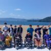外出レクベイサイドビーチ坂