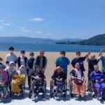 外出レクベイサイドビーチ坂
